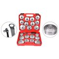 Násadkové kľúče na olejové filtre SIXTOL MECHANIC OIL WRENCH 23ks 1/2"