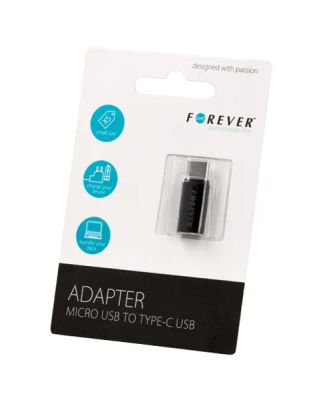 Redukcia Micro USB - USB-C FOREVER
