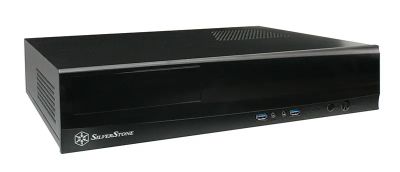 HTPC skrinka Silverstone SST-ML03B Milo - black