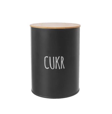 Dóza ORION Black Cukr 11cm