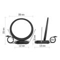 Izbová anténa EMOS CITY RING–C500, DVB-T2, DAB, filter LTE/4G/5G