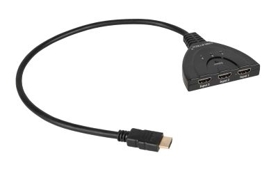 Prepínač 3x HDMI/1x HDMI CABLETECH ZLA0310