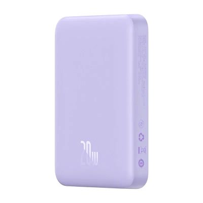 Powerbanka Baseus Magnetic Mini 10000mAh 20W MagSafe (fialová)