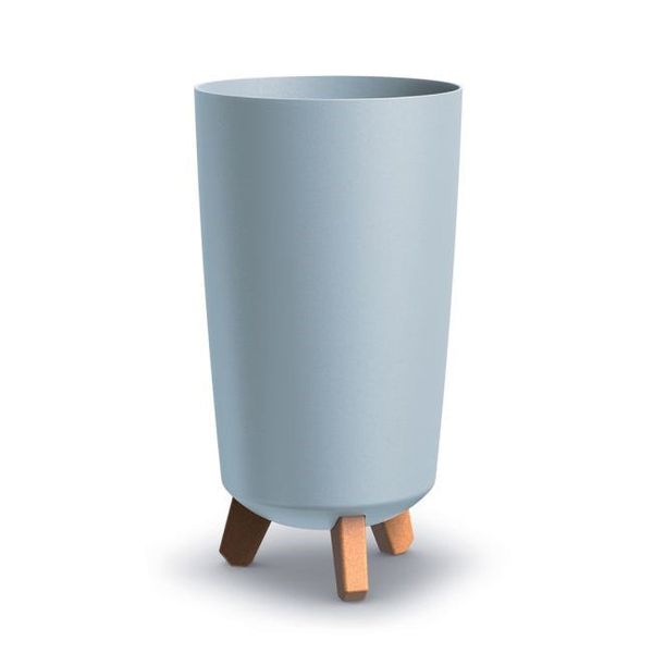 Kvetináč GRACIA TUBUS SLIM svetlo šedý 19,5 cm