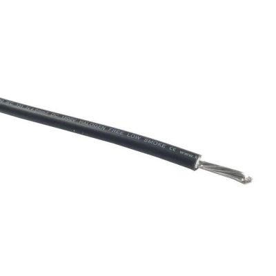 Solárny kábel 10mm2, 1500V, čierny