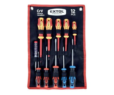 Sada skrutkovačov EXTOL PREMIUM 53088 12ks
