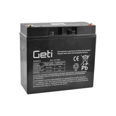 Batéria olovená 12V 18Ah GETI