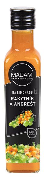 Rakytník & Egreš 250 ml: ovocie na limonádu