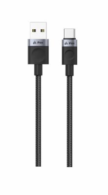 Kábel iPEAX 90010108 USB/USB-C 1,5m Black
