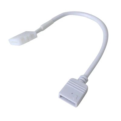 Káblová prepojka RGB CLIP-zásuvka 4-Pin 10 mm, dĺžka 15cm