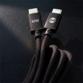Kábel Forever Vibe USB-C - USB-C 1,0 m 60W tmavosivý