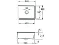 Villeroy & Boch Subway 545 Biela keramika