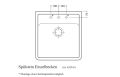 Villeroy & Boch Single 595 Biela keramika