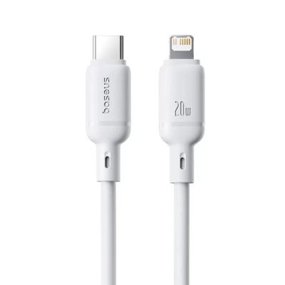 Kábel BASEUS USB-C/Lightning 1m White 20W