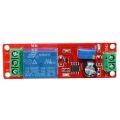Time delay module with relay 1-10s, module with NE555, 12V power supply
