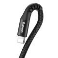 Kábel BASEUS CALSR-01 Lightning 1m Black
