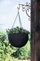 Kvetináč KETER Hanging Sphere Graphite