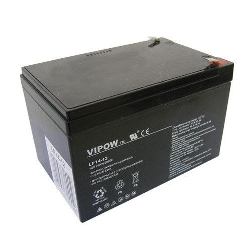 Batéria olovená 12V 14Ah VIPOW BAT0217