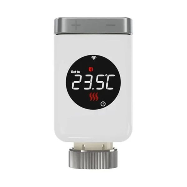 Smart termostatická hlavica MOES ZTRV-801 Tuya ZigBee