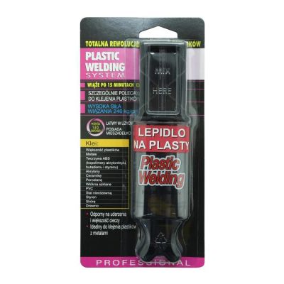 Lepidlo dvojzložkové na plasty