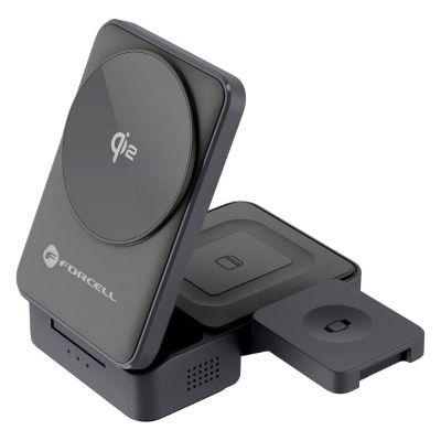 Nabíjacia stanica MagSafe FORCELL F-Energy 3v1 Flex Pro Qi2