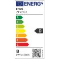 Žiarovka LED E27 7,8W G95 biela teplá EMOS ZF2D52 (75W)
