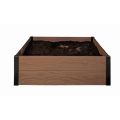 Vyvýšený záhon KETER Maple Square Brown