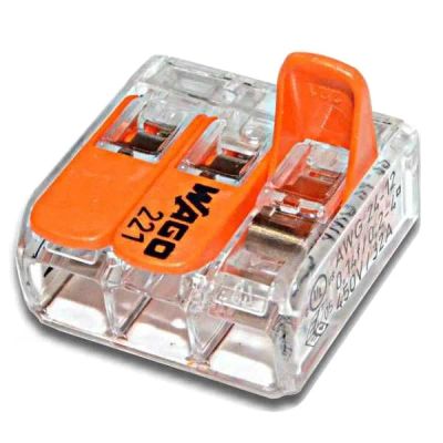 Svorka Wago 221-413 3x0,2-4mm2 s pákou