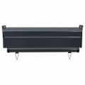 vidaXL Bočná markíza na balkón 60x250 cm, hnedá