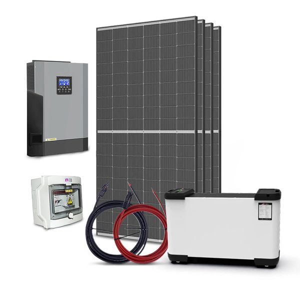 TRINA 1820Wp ostrovná solárna súprava, LiFePO4 Solarfam 51,2V 142Ah 7,2 kWh, menič 48V/230VAC 5500W
