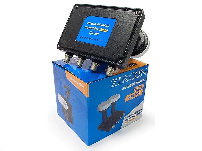Zircon Monoblock Quad M-0443 Slim line Skylink