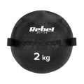 Lekársku loptu REBEL RBA-3109-02 2 kg
