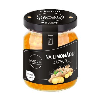 Zázvor 55 ml: ovocie na limonádu
