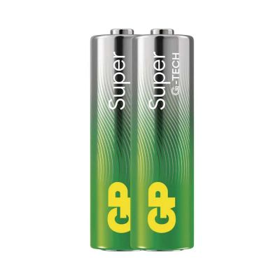 Batérie AA (R6) alkalická GP Super 2ks / shrink