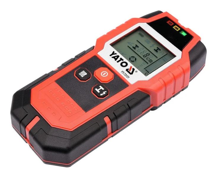 Detektor kovov a elektrických vedení YATO YT-73131