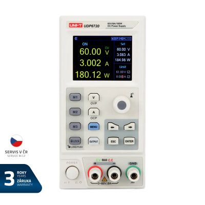 Laboratórny napájací zdroj UNI-T UDP6720