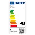 Žiarovka LED E14 6W C37 biela teplá GETI SAMSUNG čip