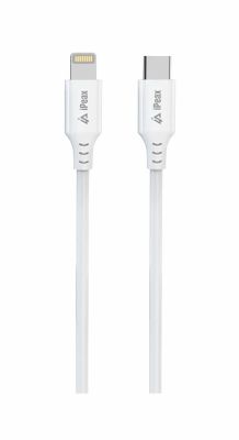 Kábel iPEAX 90010115 USB-C/Lightning 1,5 m biely