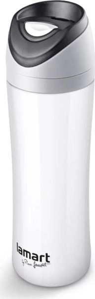 Lamart LT4016 ESPRIT – biela termoska / termohrnček, 450 ml