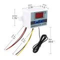 Digitálny termostat XH-W3001, -50 až +110 °C, napájanie 12V