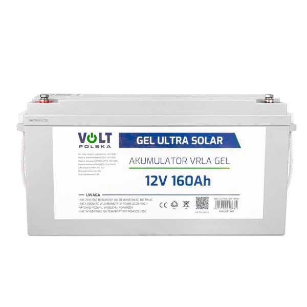 Batéria gélová 12V 160Ah V-PRO ULTRA SOLAR DEEP CYCLE