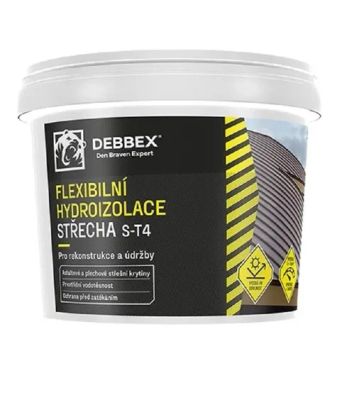 Den Braven Hydroizolácia Strecha S-T 4 sivá 5 kg