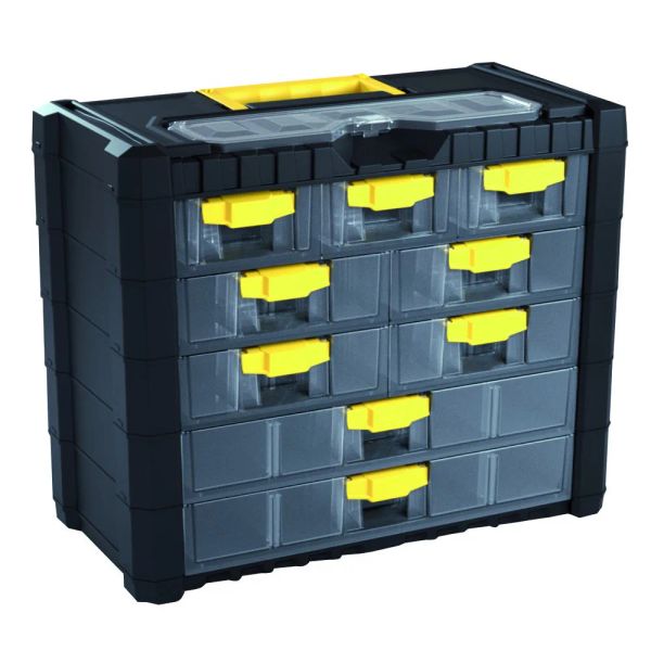 Organizér prenosný/závesný 10 priehradiek MULTICASE CARGO 400x200x392mm