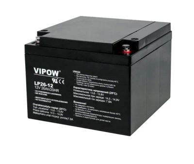 Batéria olovená 12V 26Ah VIPOW BAT0270