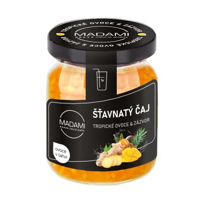 Tropické ovocie & Zázvor 55 g: šťavnatý čaj