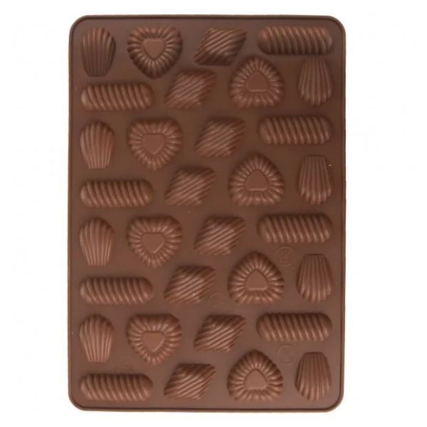 Forma na pečenie praciniek ORION 31x21x1,5cm Brown