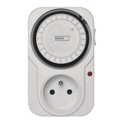 Spínacia zásuvka EMOS P5502 mechanická denná