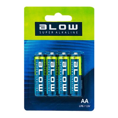 Batéria AA (LR6) alkalická BLOW Super Alkaline 4ks