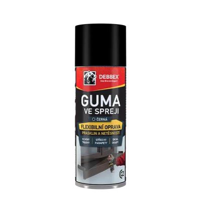 Guma v spreji DEBBEX čierna 400 ml