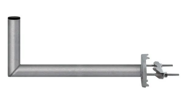 Anténny držiak 50 na stožiar so strmeňom priemer 42mm výška 16cm žiar.